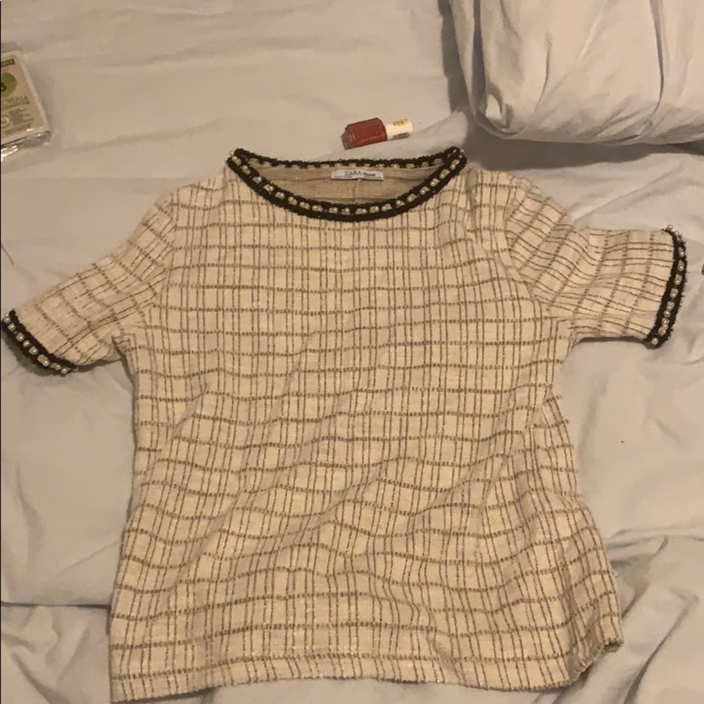 Classic zara too with pearls
